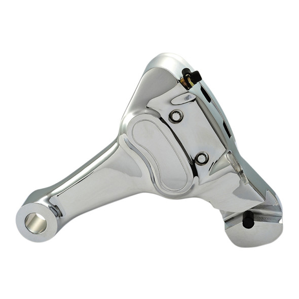 Drag Specialties - Chrome 4-Piston Rear Brake Caliper fits '00-'07 Softail Models (Exc. FXSTD & '07 FLSTF); OEM #44016-00A