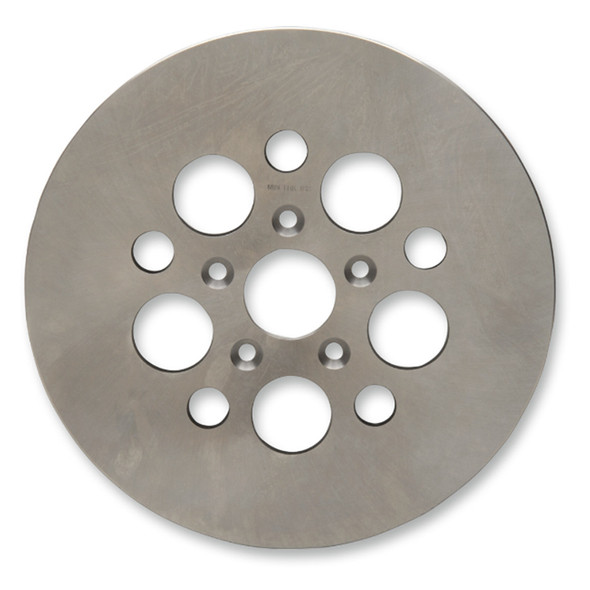 Drag Specialties - 11.5" Rear OEM-Style Brake Rotor - Silver Stainless Steel (Repl. OEM #41791-79A)