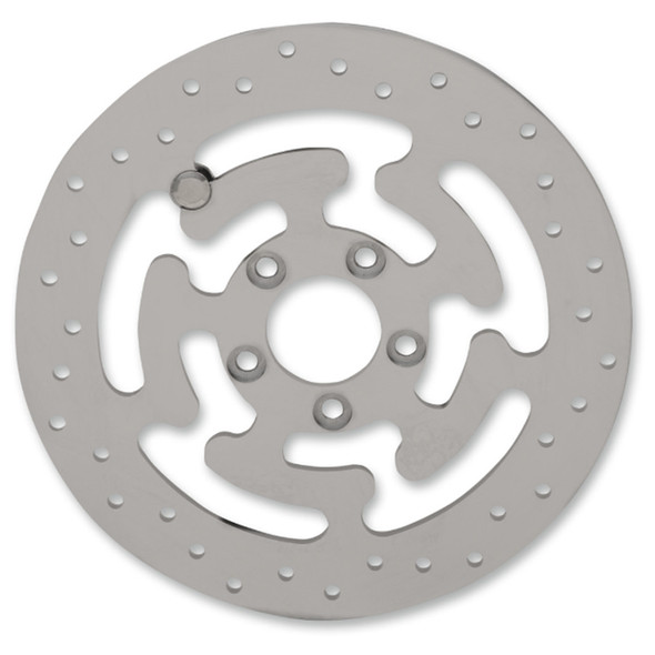 Drag Specialties - 11.8” Rear OEM-Style Brake Rotor - Stainless Steel (Repl. OEM #41810-08A/B)