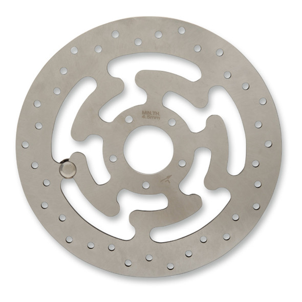 Drag Specialties - 11.8” Front OEM-Style Brake Rotor - Stainless Steel (Repl. OEM #41809-08A/ 41808-08A)