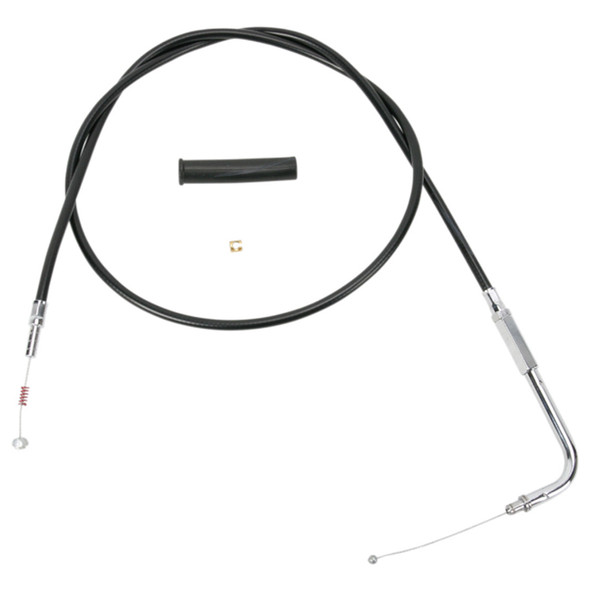 Drag Specialties - 30" Black Vinyl Idle Cable (Repl. OEM #56885-07)