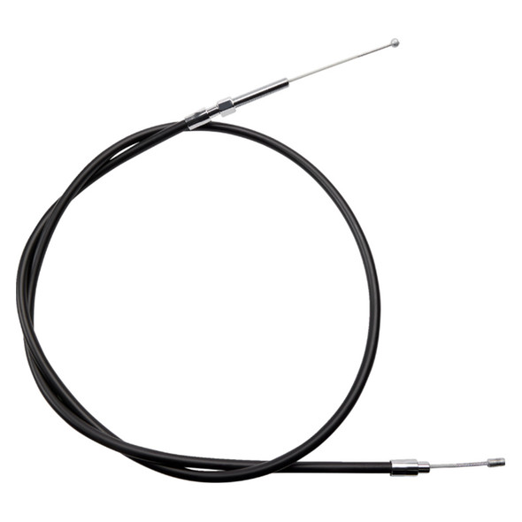 Drag Specialties - 60" Black Vinyl High-Efficiency Clutch Cable fits '68-'86 Big Twin Models (4-Speed) - Alternative Length