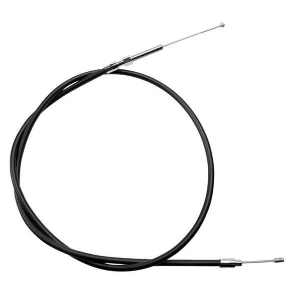 Drag Specialties - 54" Black Vinyl High-Efficiency Clutch Cable fits '68-'86 Big Twin Models (4-Speed) - Alternative Length