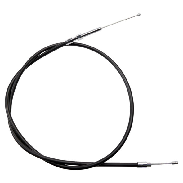 Drag Specialties - 50" Black Vinyl High-Efficiency Clutch Cable fits '68-'86 Big Twin Models (4-Speed) - Alternative Length