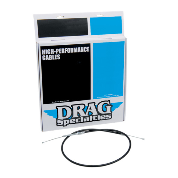 Drag Specialties - 53-1/16" Black Vinyl High-Efficiency Clutch Cable fits '71-'85 Harley Sportster Models - Alternative Length