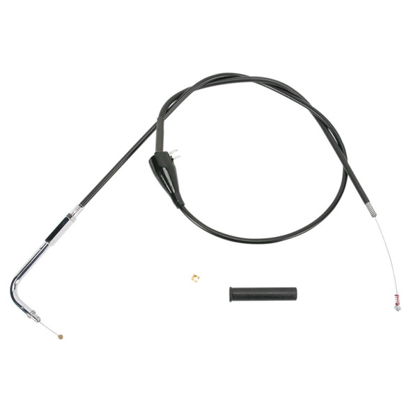 Drag Specialties - 32-1/2" Black Vinyl Idle Cable (Repl. OEM # 56305-90)