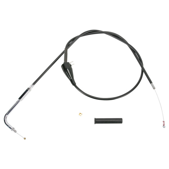 Drag Specialties - 34-3/4" Black Vinyl Idle Cable (Repl. OEM #569340-7A)