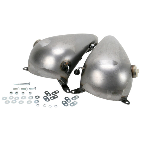 Drag Specialties - Fat Bob-Style 3½-Gallon Gas Tank fits '48-'84 FX/ FL & Custom Frames to '84 Models