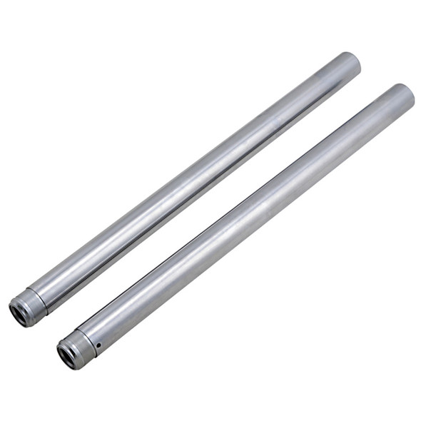 Drag Specialties - 41MM Hard Chrome Fork Tubes W/ 24.25" Length fits '84-'17 Touring, Dyna & Softail Models