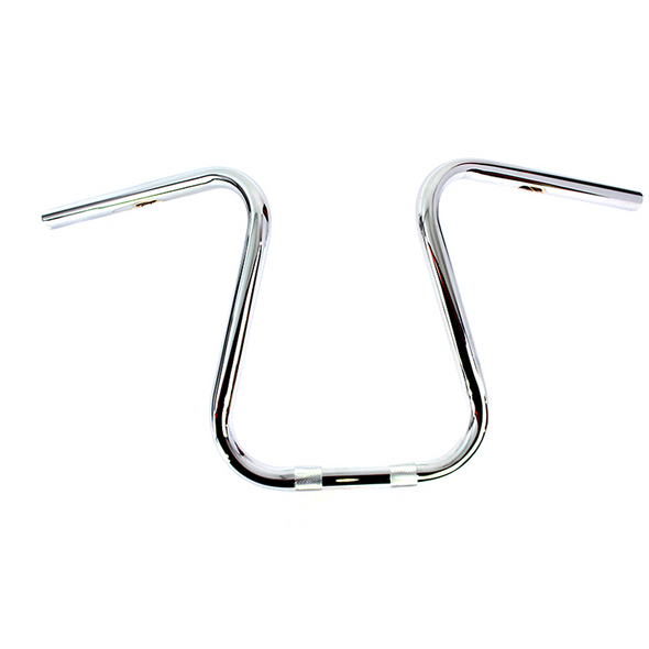 V-Twin - 1" Loopy Handlebars fits '82 & Up Sportster, '91-'17 Dyna & '75-'85 FX Models (Chrome)