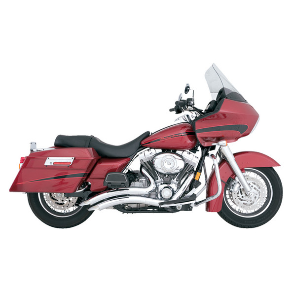 Vance & Hines - 2-into-2 Big Radius Exhaust System fits '07-'09 Touring Models - Chrome