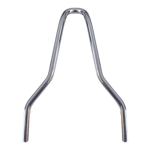 Drag Specialties Round Tapered Sissy Bar - Chrome fits '08-'09 FXDF Model - 10.59"H x 9.56"W