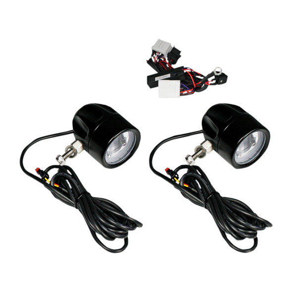 Custom Dynamics - ProBEAM® LED Halo Fog Light fits '99-'13 Big Twin Models