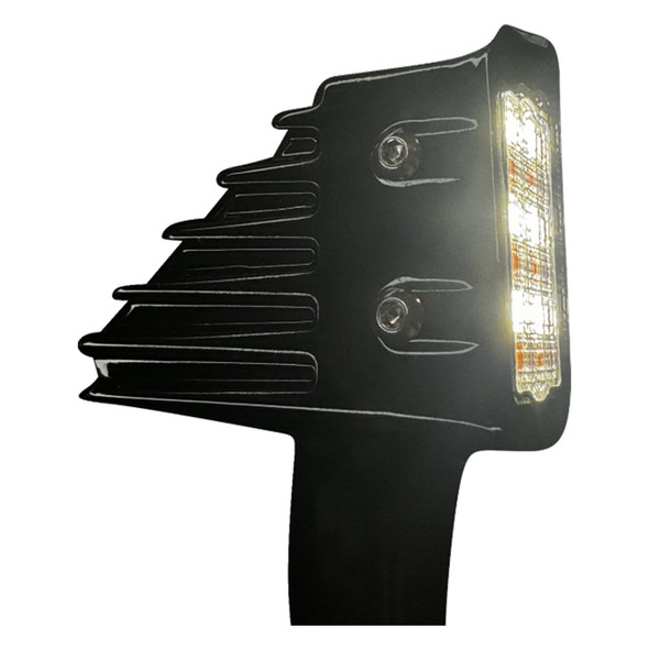 Custom Dynamics - Front LED Turn Signals Gloss Black - fits '22-'24 FXLRST & '22 FXRST