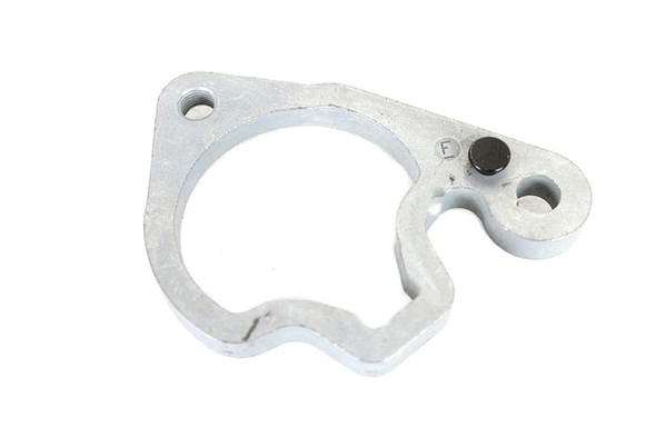 V-Twin - Front Brake Caliper Bracket Zinc Plated fits '84-'99 FXST/XL, '91-'99 FXD, '86-'99 FLST, '84-'94 FXR Models (OEM #44072-92A, 44073-92A)