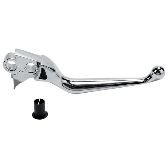 Drag Specialties - Wide Blade Brake Lever fits '99-'17 Big Twin, '96-'03 XL Models (Except '15-'17 Softail, '16-'17 FXDLS, '08-'17 FLHT/​FLHR/​FLTR/​FLHX & H-D FL Trike (OEM #45016-96))