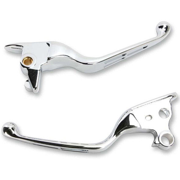 Drag Specialties - Slotted Wide Blade Lever Set fits '15-'23 Softail Models (Except W/ Hydraulic Clutch)
