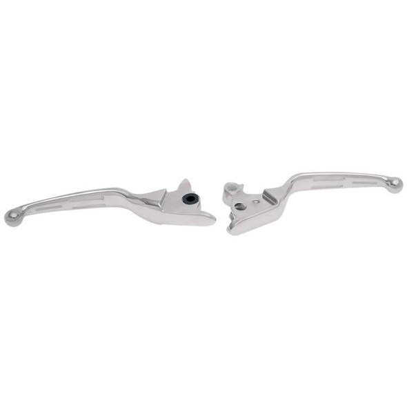 Drag Specialties - Slotted Wide Blade Lever Set fits '08-'13 Touring, H-D FL Trike & '08-'16 FLHR Models (Except W/ Hydraulic Clutch)