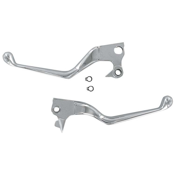 Drag Specialties - Wide Blade Lever Set fits '04-'13 Sportster Models (OEM #42806-04, 45356-07)