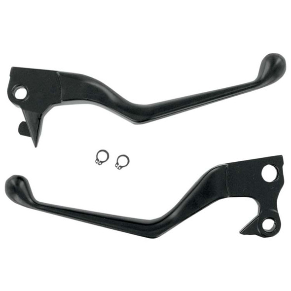 Drag Specialties - Wide Blade Lever Set fits '04-'13 Sportster Models (OEM #42806-04, 45356-07)