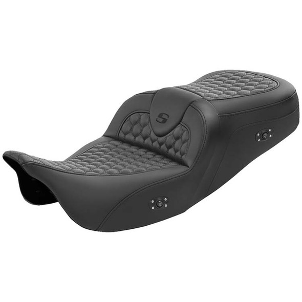 Saddlemen - RoadSofa Seat without Backrest fits '08-'23 FL Models - Honeycomb