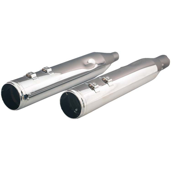 Khrome Werks - 4-1/2" HP-Plus® Slip-On Mufflers with Race Tip fits '17-'23 Touring Models