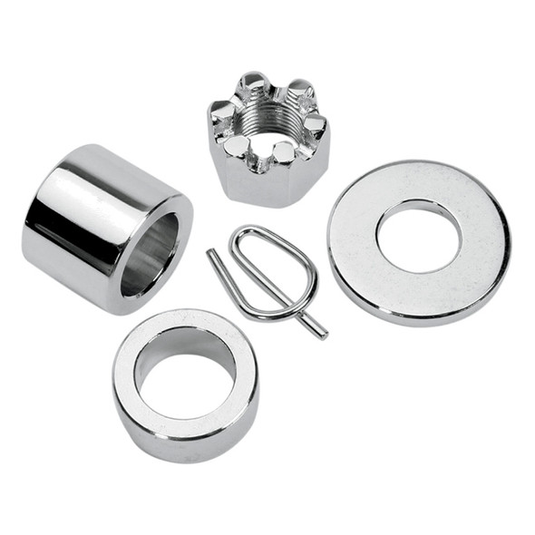 Colony - Rear Axle Spacer Kit fits '00-'03 Sportster Models (OEM #40910-00, 43654-00) - Chrome