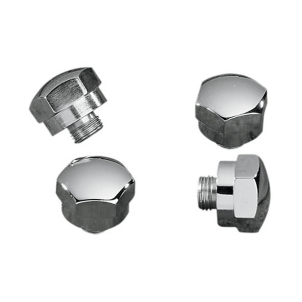 Colony - 7143-4 Rocker Shaft End Plugs fits '66-'70 Shovelhead & '57-'70 Sportster Models