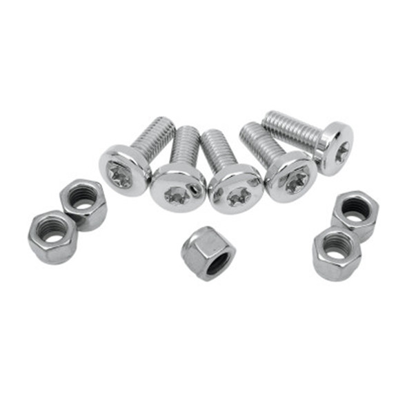 Colony - 9807-10 7/8" Torx/Button-Head Brake Rotor Mounting Hardware Kit w/ Nuts fits '99-'23 Softail/​Dyna Glide Models (OEM #43567-92)
