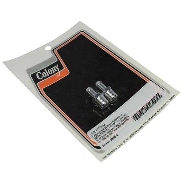 Colony - Universal Line Fitting fits '52-'99 Big Twin & '57-'85 Sportster Models (OEM #63578-52)