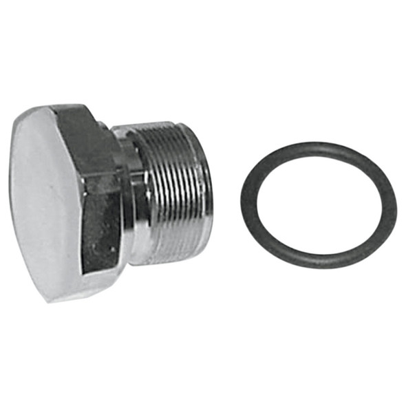 Colony - 7621-1 Upper Chrome Fork Tube Cap fits '71-'72 FX & '52-'72 Sportster Models - Custom