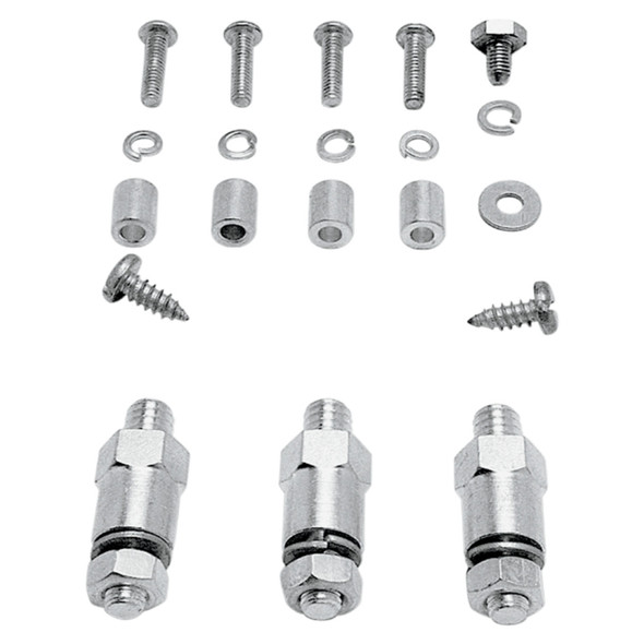Colony - Dash Plate Mounting Kit fits '36-'47 Knucklehead Model (OEM #3550, 71065-36, 71589-39)