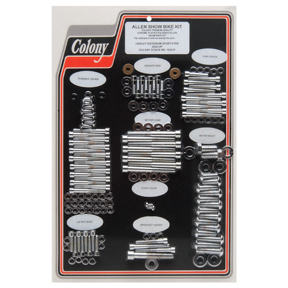 Colony Replacement Cylinder Stud Set fits '86-'22 Sportster
