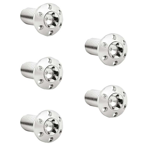 Arlen Ness - 5/16"-18 x 7/8" Holeshot/Brake Rotor/Front Hub Mount Bolt Kit (OEM #3655A) - 5 Pack