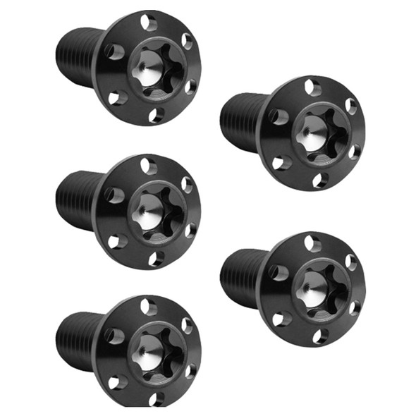 Arlen Ness - 3/8"-16 x 1" Holeshot/Brake Rotor/Rear Hub Mount Bolt Kit (OEM #43567-92) - 5 Pack
