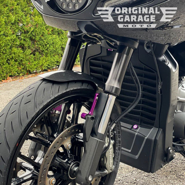 Original Garage - Shorty Carbon Fiber Fender Kit fits '20 Indian Challenger Model