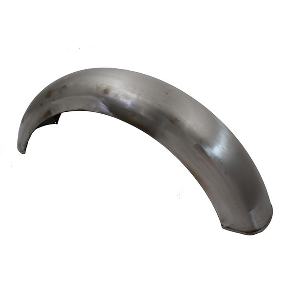 V-Twin Steel Rear Fender 6" Round Profile - Raw