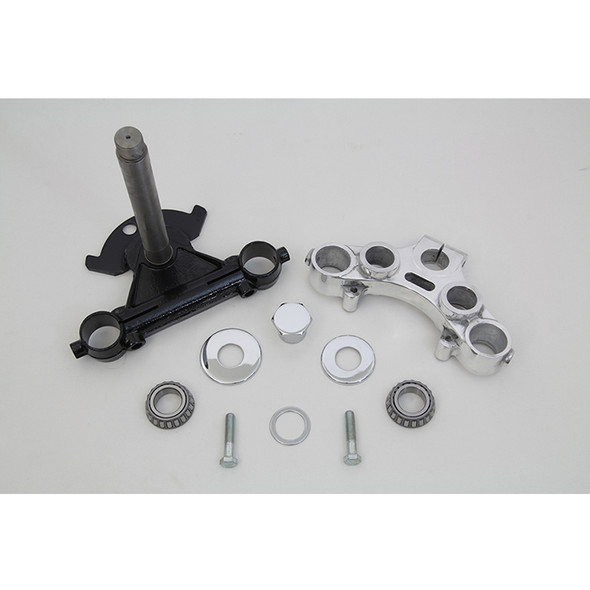 V-Twin - 35mm Triple Tree Set Chrome fits '82-'87 FXR Model