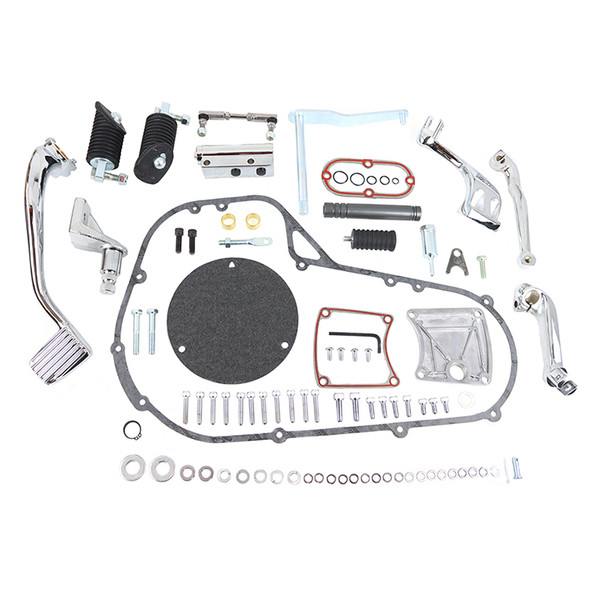 V-Twin - Mid Control Kit fits '83-'86 FXR Models - Chrome