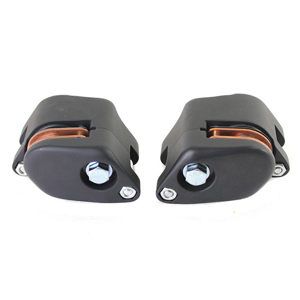 V-Twin - Black Front 1 Piston Caliper Set fits FXR & XL Models (OEM #44195-80)