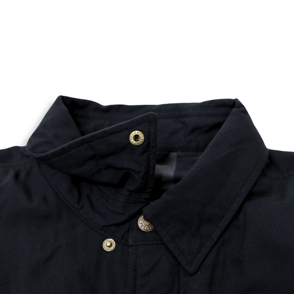 Deadbeat Customs - Black Kevlar Lined Flannel Riding Jacket