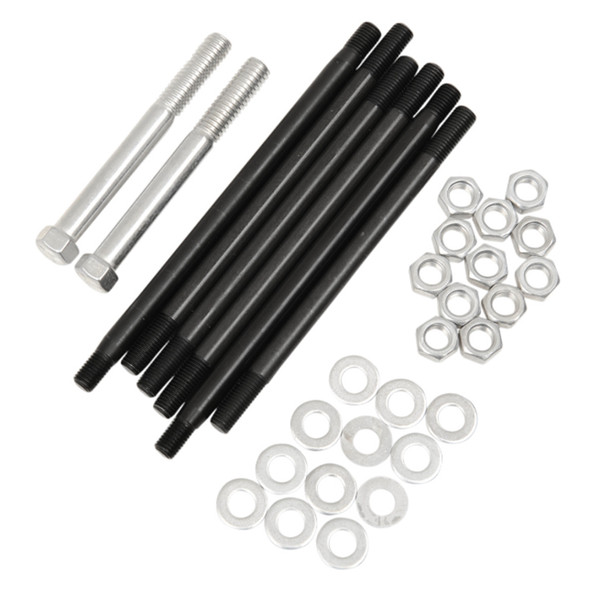Colony - Motor Case Stud Kit fits '70-'78 Shovelhead Model (OEM #24806-36, 24815-40) - Cadmium