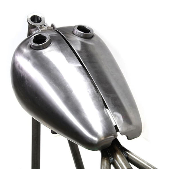 V-Twin - Tourist Trophy Gas Tank Set with Brackets fits '36-'52 EL, '41-'84 FL, '70-'84 FX Models