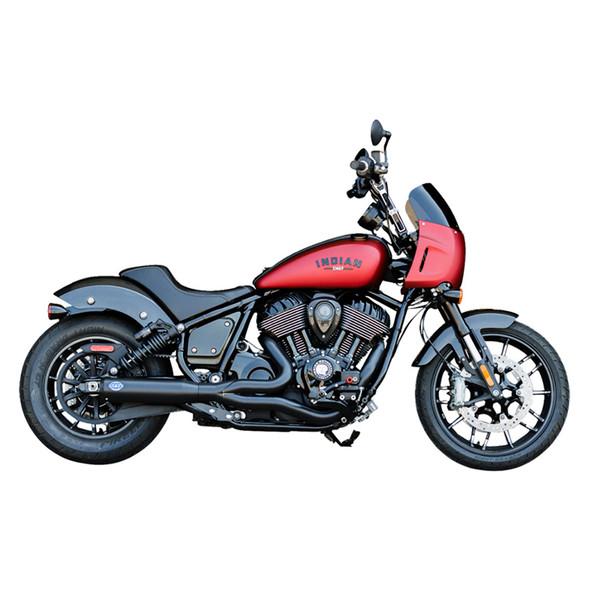 S&S Cycle - 49-State Qualifier 2-into-1 Exhaust System fits Indian Chief Model