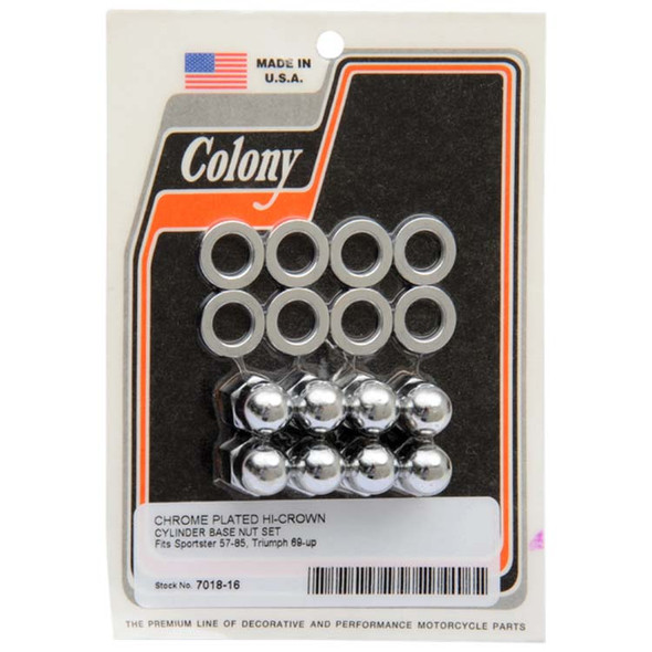DIYcycleparts Brass Acorn Steering Stem Bolt For Harley Sportster Softail FXR FXD 1986-Up