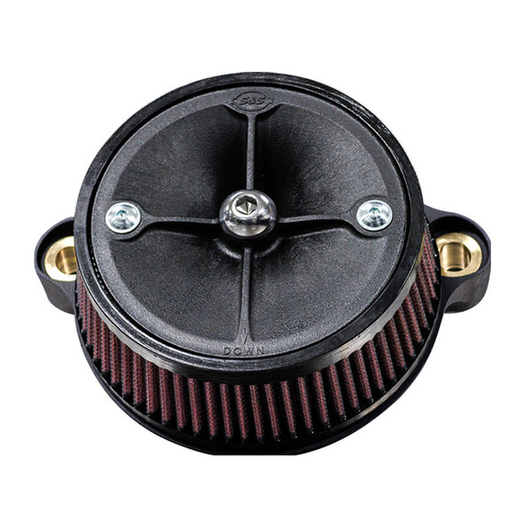 S&S Cycle - Stealth Air Cleaner Kit Without Cover fits '23-'24 121 Harley M8 Gen 2 CVO Touring Models , '24 Road Glide/ Street Glide