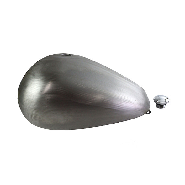 V-Twin - Raw M8 Bobbed Gas Tank fits '18-Up FLST/ FXST Models