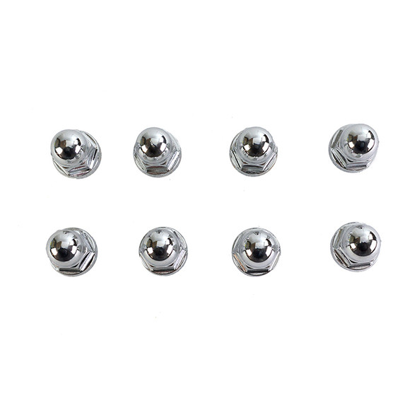 Colony - 7813-8 Chrome Cylinder Base Nut fits '79-'83 FLT, '78-'84 FL/FX Models