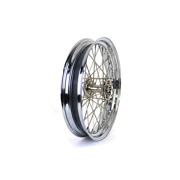 V-Twin - WR 19" x 3.00" Front Spool Wheel fits '52-'56 K, '57-'72 Sportster Models