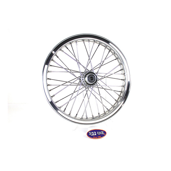 V-Twin - XR 750 18" x 2.15" Rear Wheel fits '70-'84 XR, '37-'52 W, '57-'78 Sportster Models
